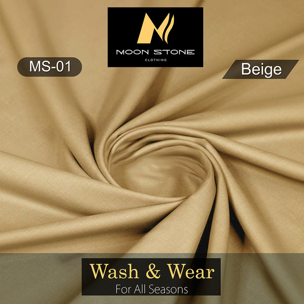 Men's Unstitched Suit Wash & Wear. Lite Mint