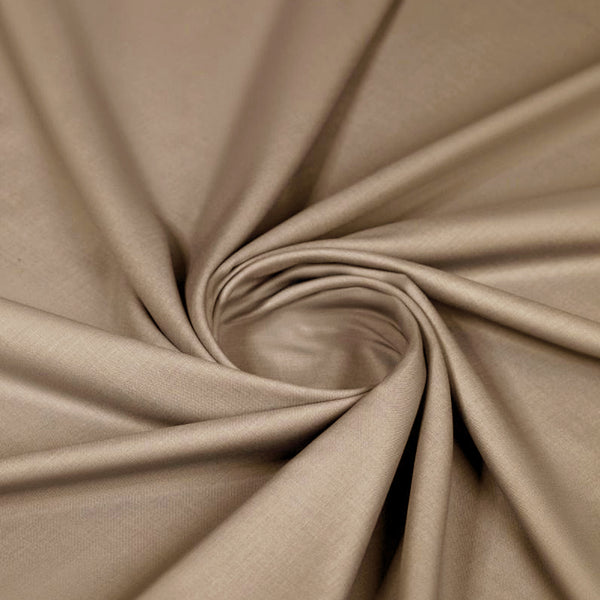 Men's Unstitched Suit Wash & Wear. Khaki Brown